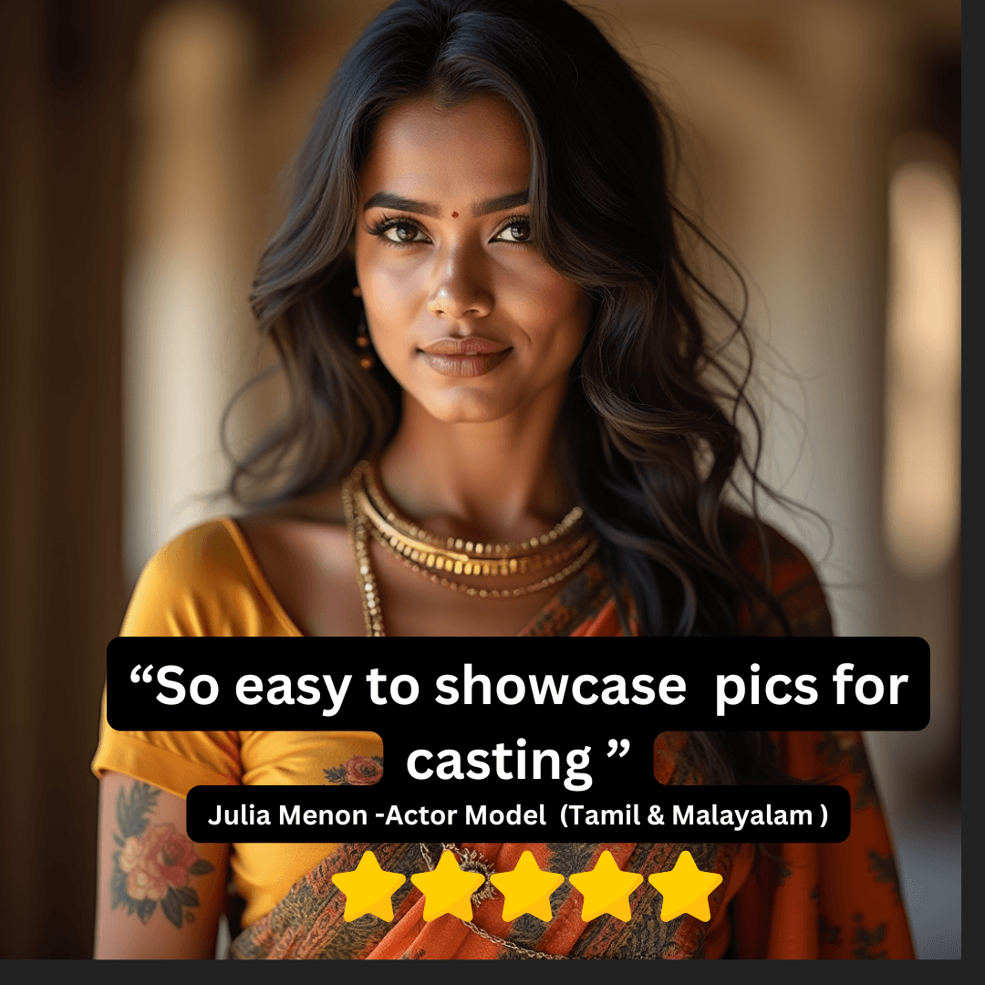 Julia Menon — Actor Model (Tamil & Malayalam) — So easy to showcase pics for casting